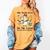 Silly Teacher Goose On The Loose School Out Summer Women Men Women's Comfort Colors T-Shirt Mustard