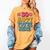 So Happy You’Re Here Groovy Retro Positivity Women Teacher Women's Comfort Colors T-Shirt Mustard So Happy You’Re Here Groovy Retro Positivity Women Teacher Women's Comfort Colors T-Shirt Mustard