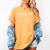 Spanglish Definition Spanish Teacher Bilingual Maestra Women's Comfort Colors T-Shirt Mustard