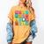 Spanish Teacher Back To School Maestra Dual Language Crew Women's Comfort Colors T-Shirt Mustard Spanish Teacher Back To School Maestra Dual Language Crew Women's Comfort Colors T-Shirt Mustard