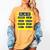 Spelling Bee Pun Halloween Costume For Teachers Women's Comfort Colors T-Shirt Mustard