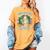Spooky Halloween Math Teacher Women's Comfort Colors T-Shirt Mustard Spooky Halloween Math Teacher Women's Comfort Colors T-Shirt Mustard