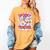 Spooky Teacher Ghost Pencil Teacher Halloween Teacher Women's Comfort Colors T-Shirt Mustard Spooky Teacher Ghost Pencil Teacher Halloween Teacher Women's Comfort Colors T-Shirt Mustard