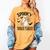 Spooky Toddler Teacher Halloween School Women's Comfort Colors T-Shirt Mustard