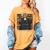 St Jean Baptiste De La Salle Patron Saint Education Teachers Women's Comfort Colors T-Shirt Mustard