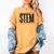 Stem Teacher Science Technology Engineering Math Teachers Women's Comfort Colors T-Shirt Mustard Stem Teacher Science Technology Engineering Math Teachers Women's Comfort Colors T-Shirt Mustard