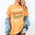 Students Saying 6-7 67 Six Seven Teacher Christmas Women's Comfort Colors T-Shirt Mustard