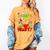 My Students Stole My Heart Teacher Holiday Merry Christmas Women's Comfort Colors T-Shirt Mustard My Students Stole My Heart Teacher Holiday Merry Christmas Women's Comfort Colors T-Shirt Mustard