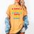Super Teacher By Day Super Tired By Night Teacher For Men Women Women's Comfort Colors T-Shirt Mustard