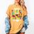 Super Teacher By Day Super Tired By Night Women's Comfort Colors T-Shirt Mustard Super Teacher By Day Super Tired By Night Women's Comfort Colors T-Shirt Mustard