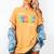 Sustantivo Maestra Fabulosa Adjetivo Spanish Teacher Women's Comfort Colors T-Shirt Mustard