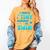Swimming Teacher I Teach Tiny Humans To Swim Swim Instructor Women's Comfort Colors T-Shirt Mustard