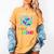 It Takes A Lot Of Sparkle To Be A Teacher Rainbow Fish For Men Women Women's Comfort Colors T-Shirt Mustard
