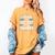 I Teach The Cutest Little Sharks Teacher School Women's Comfort Colors T-Shirt Mustard I Teach The Cutest Little Sharks Teacher School Women's Comfort Colors T-Shirt Mustard
