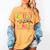 I Teach The Cutest Owls Christmas Or Teachers Day Women's Comfort Colors T-Shirt Mustard I Teach The Cutest Owls Christmas Or Teachers Day Women's Comfort Colors T-Shirt Mustard