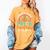 I Teach The Cutest Pre-K Pumpkin Teacher Student Halloween Women's Comfort Colors T-Shirt Mustard