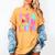 Teach Love Inspire Preppy Back To School Teacher Women Women's Comfort Colors T-Shirt Mustard Teach Love Inspire Preppy Back To School Teacher Women Women's Comfort Colors T-Shirt Mustard