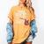 I Teach Rock Stars Music Teacher Guitar Player Women's Comfort Colors T-Shirt Mustard