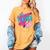 Teacher 90s Retro Colorful Teacher Of The 90s Back To School Women's Comfort Colors T-Shirt Mustard Teacher 90s Retro Colorful Teacher Of The 90s Back To School Women's Comfort Colors T-Shirt Mustard