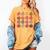 Teacher Apple Back To School Art For School Supplies Women's Comfort Colors T-Shirt Mustard Teacher Apple Back To School Art For School Supplies Women's Comfort Colors T-Shirt Mustard