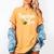 Teacher Bee Bumblebee Back To School Women's Comfort Colors T-Shirt Mustard Teacher Bee Bumblebee Back To School Women's Comfort Colors T-Shirt Mustard