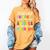 Teacher Besties Because Going Crazy Alone Is Not Fun Women's Comfort Colors T-Shirt Mustard Teacher Besties Because Going Crazy Alone Is Not Fun Women's Comfort Colors T-Shirt Mustard
