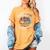 Teacher We Are Like a Box Of Crayons Women's Comfort Colors T-Shirt Mustard