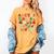 Teacher Christmas Alphabet Back To School Holiday Learning Women's Comfort Colors T-Shirt Mustard Teacher Christmas Alphabet Back To School Holiday Learning Women's Comfort Colors T-Shirt Mustard