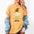 The Teacher Elf Family Matching Group Idea Christmas Women's Comfort Colors T-Shirt Mustard