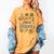 Teacher Inspire Love Women's Comfort Colors T-Shirt Mustard