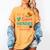 Teacher Not All Superheroes Wear Capes Teacher Squad Women's Comfort Colors T-Shirt Mustard Teacher Not All Superheroes Wear Capes Teacher Squad Women's Comfort Colors T-Shirt Mustard