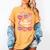 Teacher Positive Affirmations Candy Heart Valentine's Day Women's Comfort Colors T-Shirt Mustard