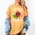 Teacher I Prefer The Term Educational Superhero Women's Comfort Colors T-Shirt Mustard