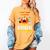 Being a Teacher Is Scary Enough Halloween Women's Comfort Colors T-Shirt Mustard Being a Teacher Is Scary Enough Halloween Women's Comfort Colors T-Shirt Mustard