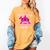Teacher Shark Female Teacher Women's Comfort Colors T-Shirt Mustard Teacher Shark Female Teacher Women's Comfort Colors T-Shirt Mustard