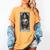 The Teacher Skeleton Tarot Card Women's Comfort Colors T-Shirt Mustard The Teacher Skeleton Tarot Card Women's Comfort Colors T-Shirt Mustard