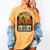 Teacher All Teachers Love Brains Halloween Women's Comfort Colors T-Shirt Mustard Teacher All Teachers Love Brains Halloween Women's Comfort Colors T-Shirt Mustard