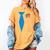 Teacher Tie & Pocket Protector Costume School Women's Comfort Colors T-Shirt Mustard Teacher Tie & Pocket Protector Costume School Women's Comfort Colors T-Shirt Mustard