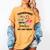 Teachermingo Like A Normal Teacher Only More Fabulous Women's Comfort Colors T-Shirt Mustard