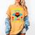 Teachers Are Superheroes – Fun Appreciation Women's Comfort Colors T-Shirt Mustard