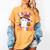 Teaching My Boos Ghost Teacher Cute Pencil Halloween Teacher Women's Comfort Colors T-Shirt Mustard