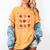 Teaching Is My Jam Strawberry Kinder Team Teacher Women's Comfort Colors T-Shirt Mustard Teaching Is My Jam Strawberry Kinder Team Teacher Women's Comfort Colors T-Shirt Mustard