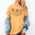 Teaching Is My Ministry God Christian Teacher Back To School Women's Comfort Colors T-Shirt Mustard Teaching Is My Ministry God Christian Teacher Back To School Women's Comfort Colors T-Shirt Mustard