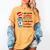 Teaching I Will Drink Coffee Here Or There Teacher Women's Comfort Colors T-Shirt Mustard Teaching I Will Drink Coffee Here Or There Teacher Women's Comfort Colors T-Shirt Mustard