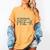 Team Pre-K Camo Pre-K Teacher Camouflage Women's Comfort Colors T-Shirt Mustard