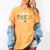Team Pre-K Shirt PreSchool Teacher Student Back To School Women's Comfort Colors T-Shirt Mustard