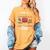 Test Day State Football Tackle Testing Day Sports Teacher Women's Comfort Colors T-Shirt Mustard Test Day State Football Tackle Testing Day Sports Teacher Women's Comfort Colors T-Shirt Mustard