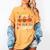 Thankful For My Kindergarten Turkeys Thanksgiving Teacher Women's Comfort Colors T-Shirt Mustard Thankful For My Kindergarten Turkeys Thanksgiving Teacher Women's Comfort Colors T-Shirt Mustard