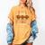 Thanksgiving Teacher I Teach The Cutest Turkeys In The Flock Women's Comfort Colors T-Shirt Mustard Thanksgiving Teacher I Teach The Cutest Turkeys In The Flock Women's Comfort Colors T-Shirt Mustard