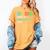 Think Like A Proton Stay Positive Science Teacher Women's Comfort Colors T-Shirt Mustard Think Like A Proton Stay Positive Science Teacher Women's Comfort Colors T-Shirt Mustard